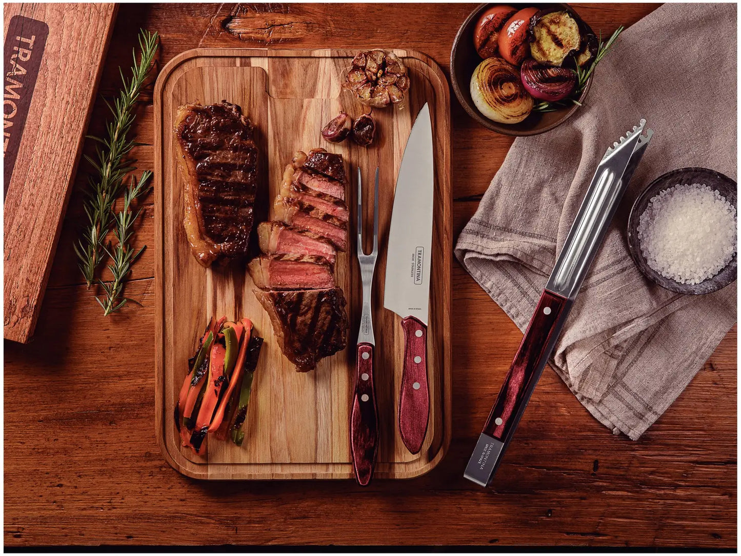 Kit Churrasco 3 Peças