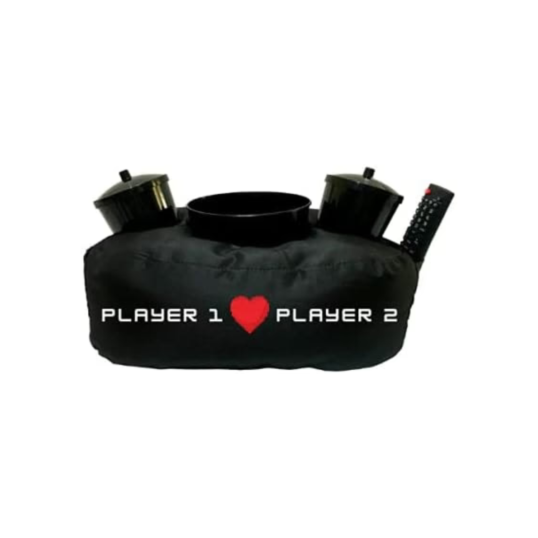 Almofada C/Porta Pipoca - Player1 Player2