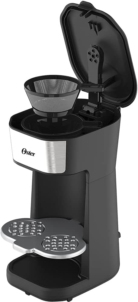 Cafeteira - 110V, Preto/Inox
