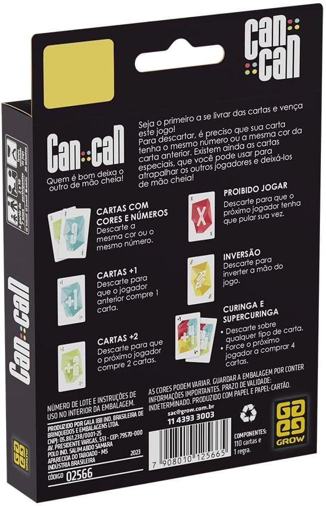 Can Can - Jogo de Cartas