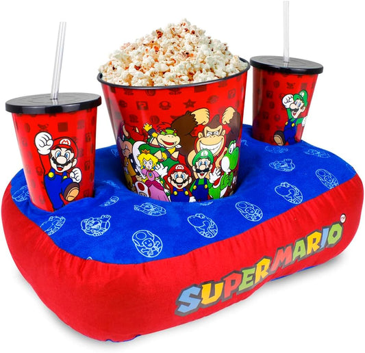 Almofada Porta Pipoca - Super Mario