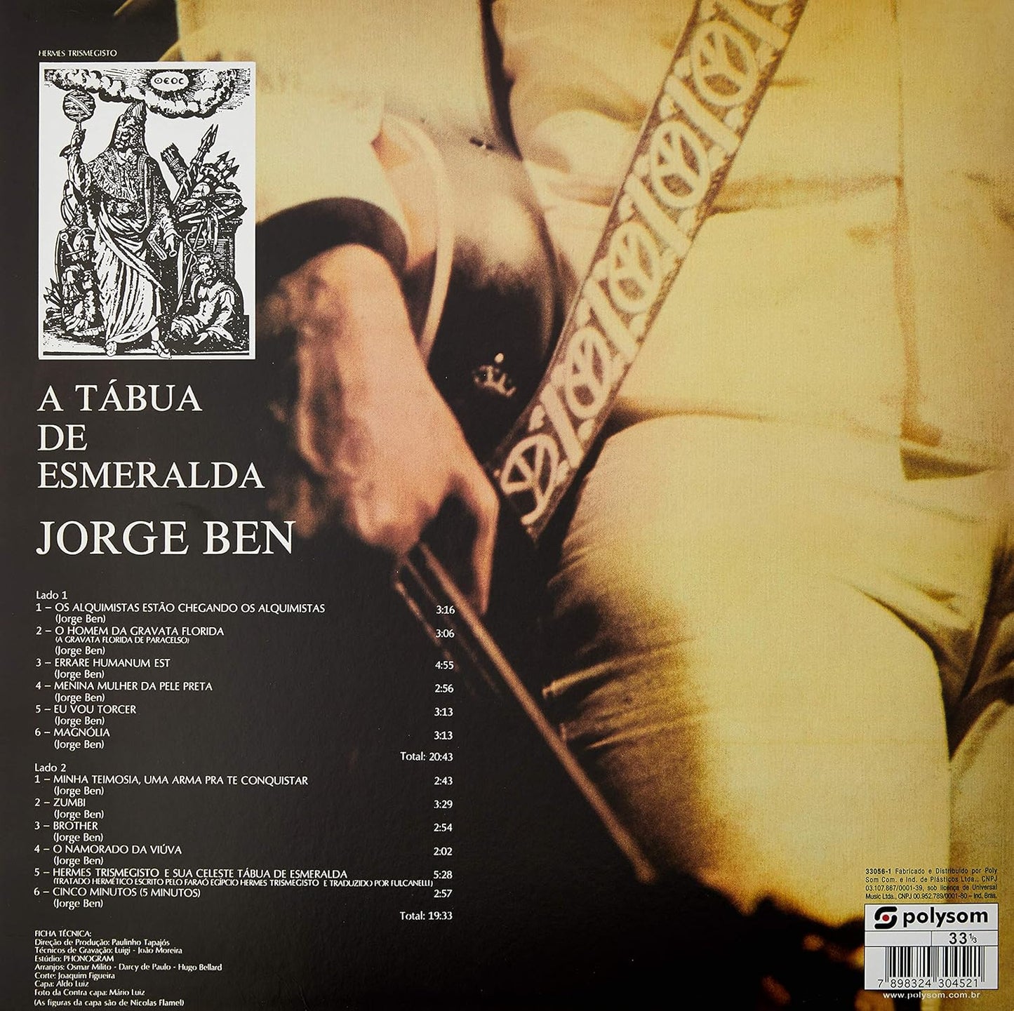 Jorge Ben, A Tábua De Esmeralda - Vinil