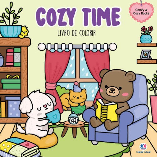 Cozy time - Livro de colorir