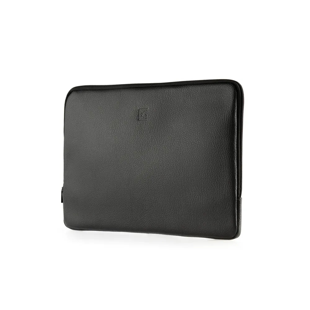 Porta Notebook de Couro Gávea II Preto