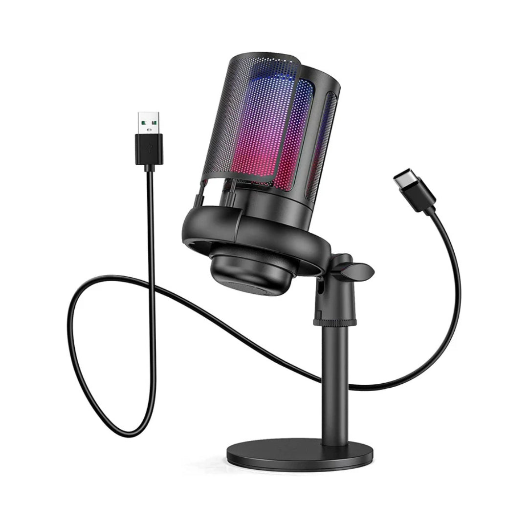 Microfone USB para PC, PS4/PS5 e Mac