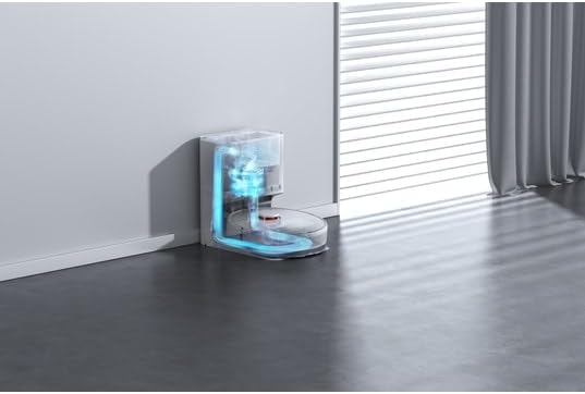 Xiaomi Robot Vacuum X10, com base de auto esvaziamento, branco.