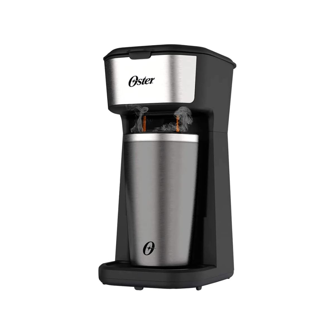 Cafeteira - 110V, Preto/Inox