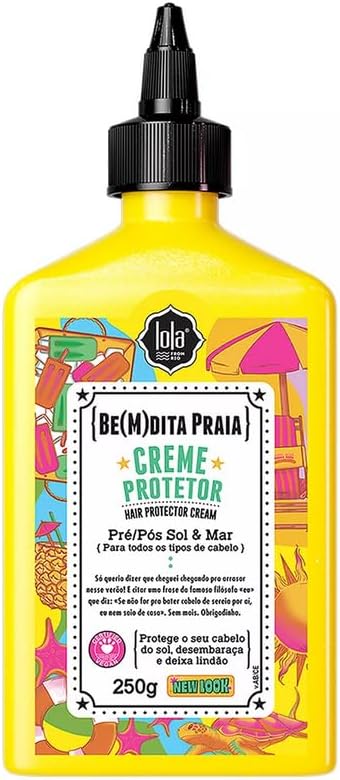 Bem dita Praia, Creme protetor, Lola Cosmetics