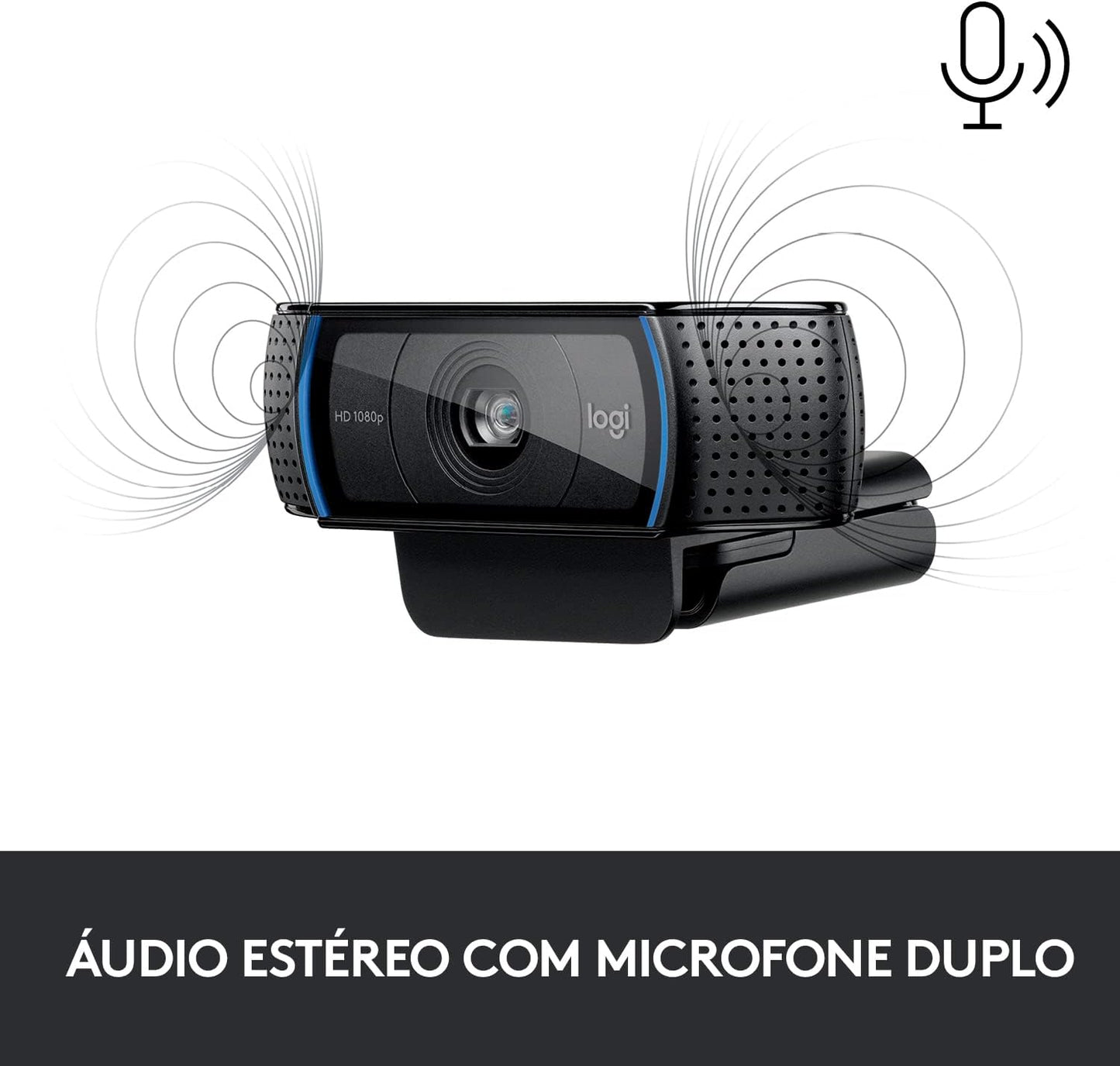 Webcam Full HD Logitech C920s