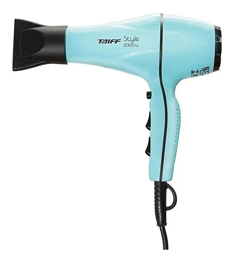 Secador De Cabelo Taiff Style Azul 2000w - 127v