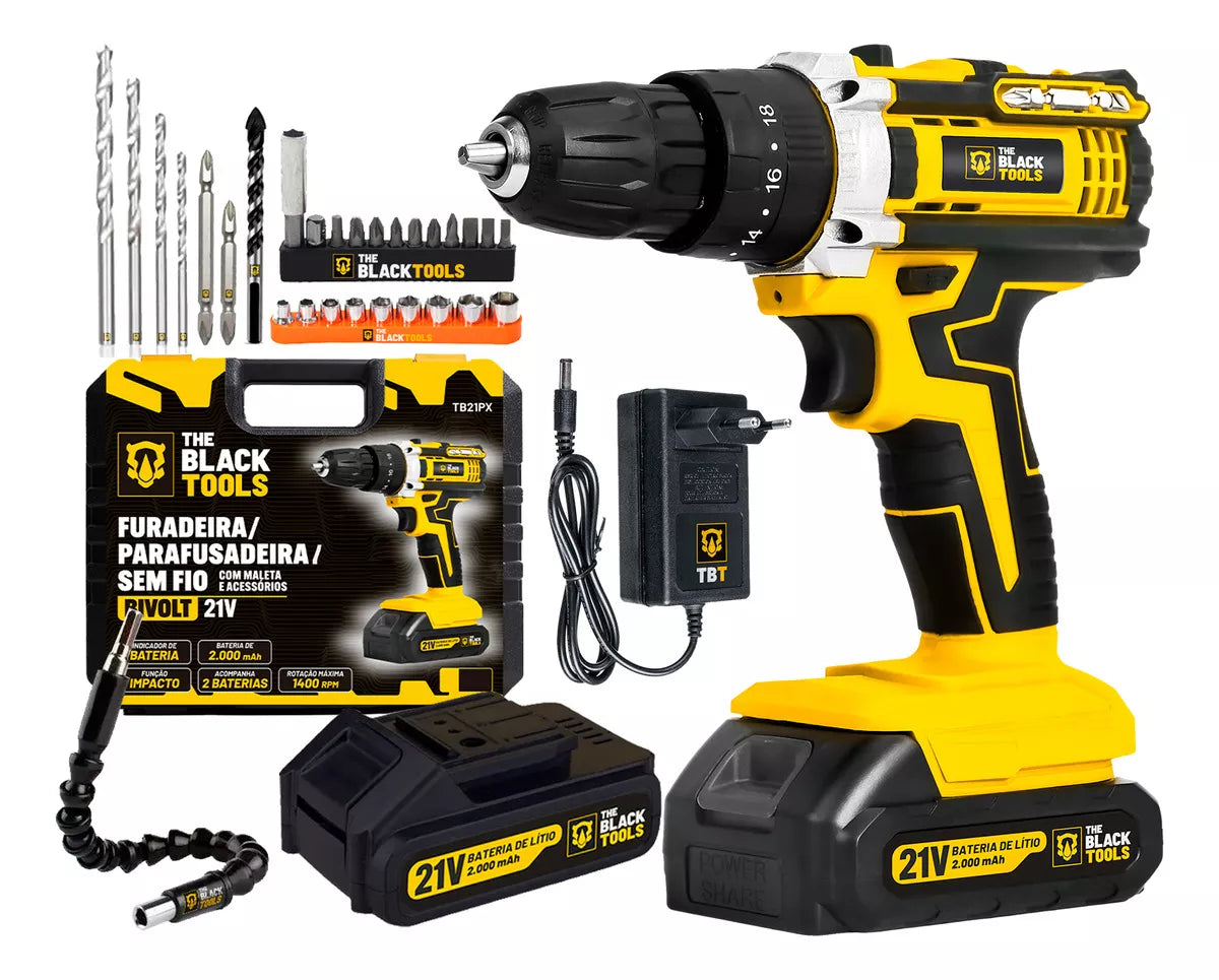 Parafusadeira e Furadeira e Impacto