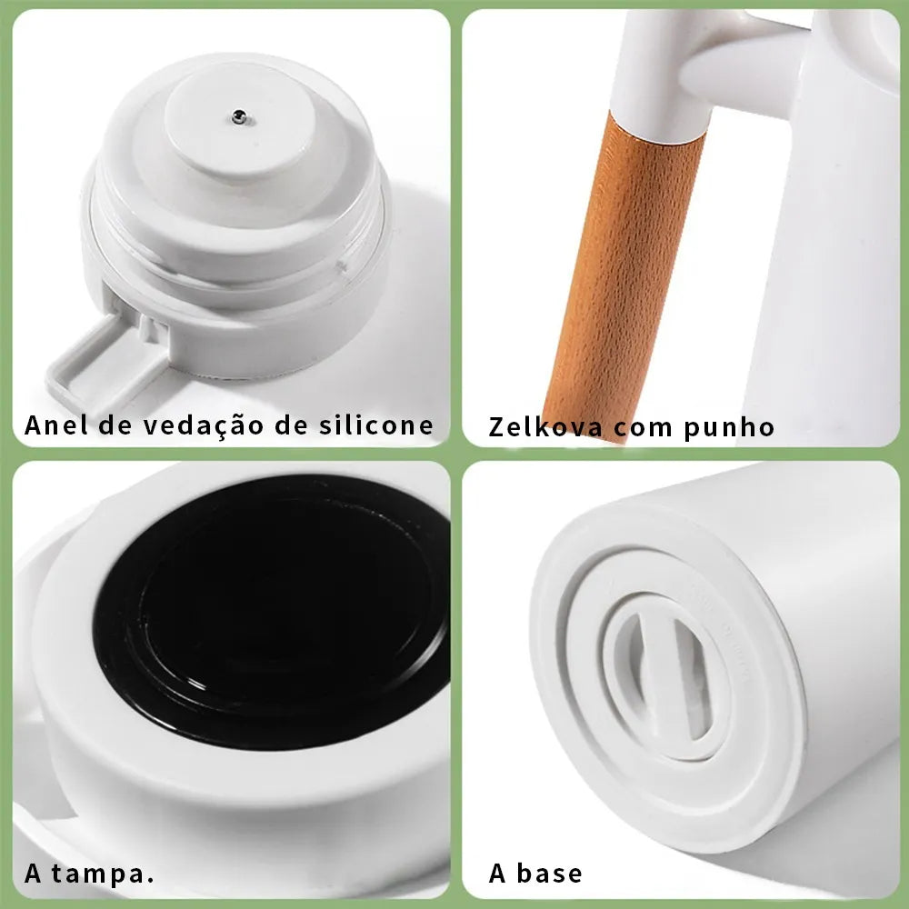 Garrafa Térmica 1 Litro Com Termômetro Led