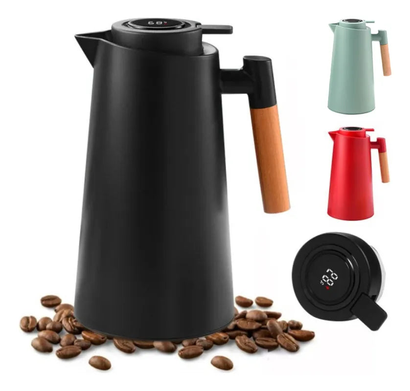 Garrafa Térmica 1 Litro Com Termômetro Led