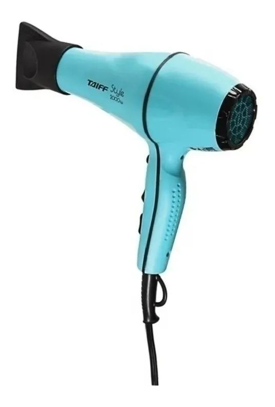 Secador De Cabelo Taiff Style Azul 2000w - 127v